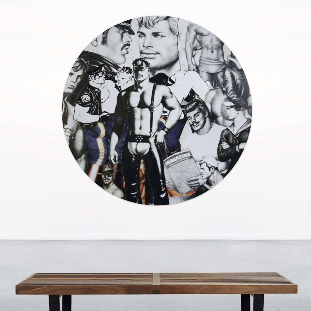 FEATURED IN WWD: HENZEL STUDIO x TOM OF FINLAND COLLAGE WORKS BY JOAKIM ANDREASSON