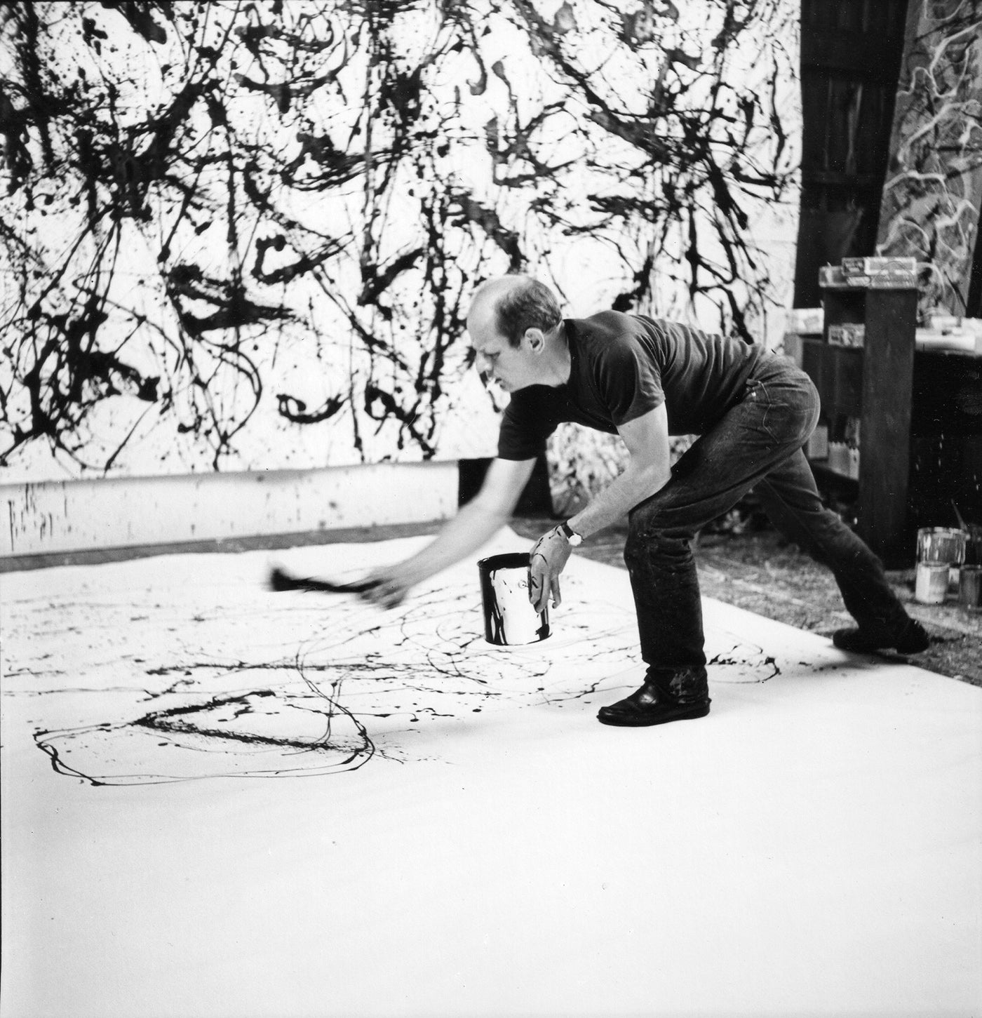 Jackson Pollock – Henzel Studio - The Leading Art Rug Company